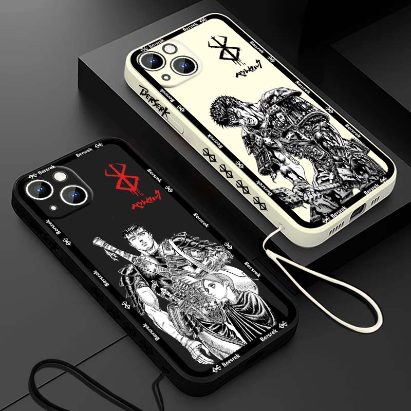 Apple Iphone 15 Pro Max - Japonya Anime Berserk Guts Apple iPhone