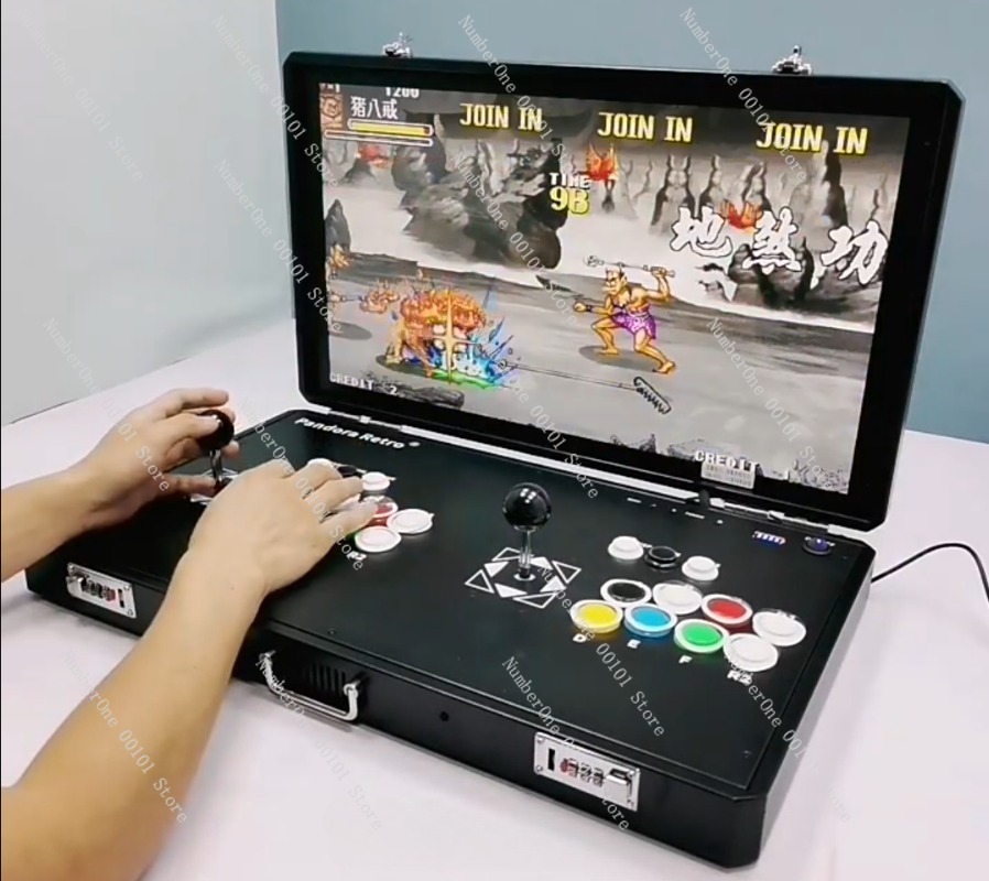 Handheld Game Console - Taşınabilir Retro Arcade Oyun Konsolu, Dahili