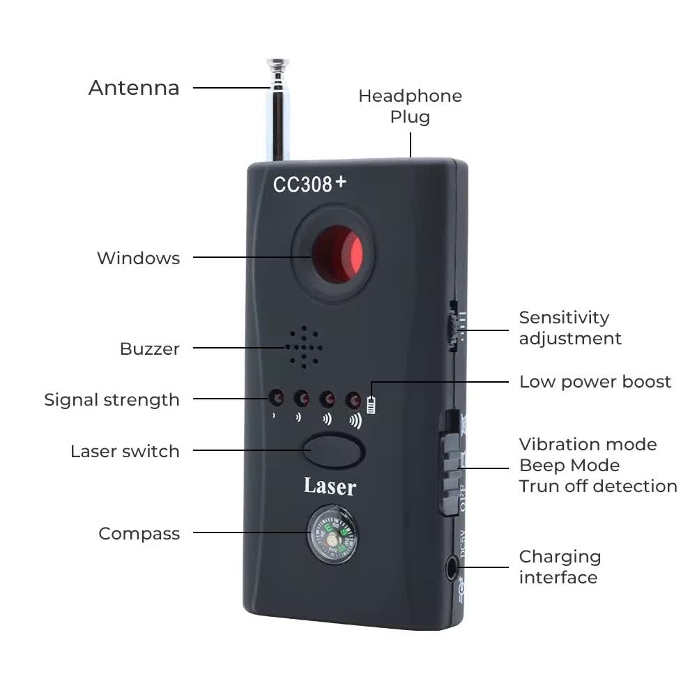 CC308 Taşınabilir Gizli Kamera - Electronics Gadgets Sale incelemesi ve fiyatı