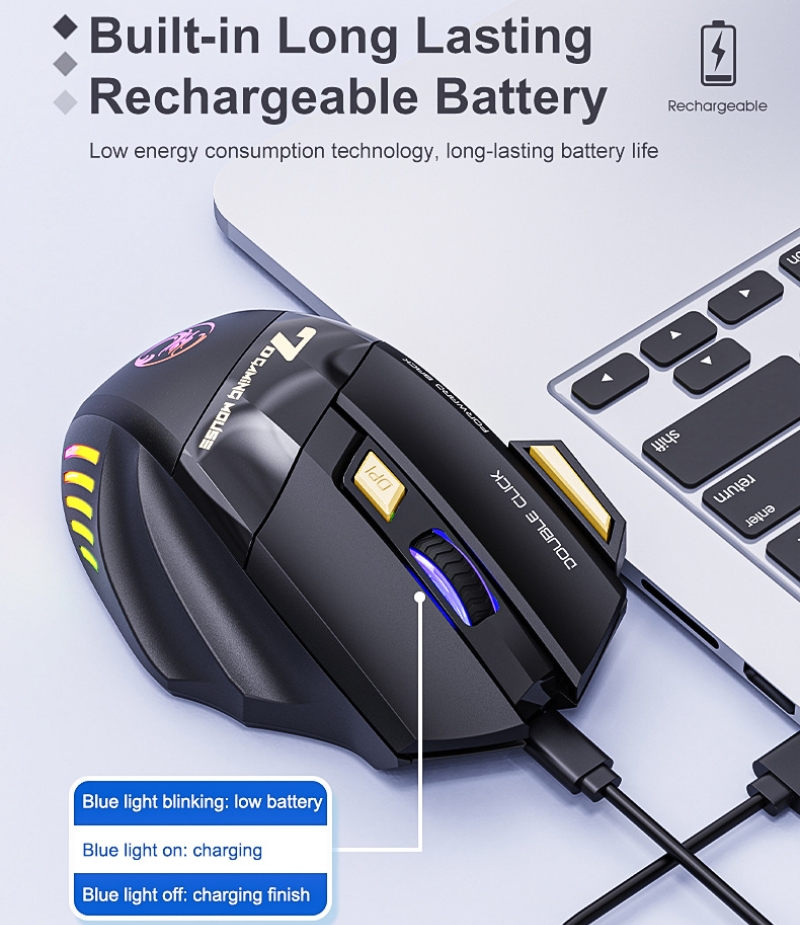 Kablosuz Oyun Faresi 2.4G Blue - Auto Mouse Mover incelemesi ve fiyatı