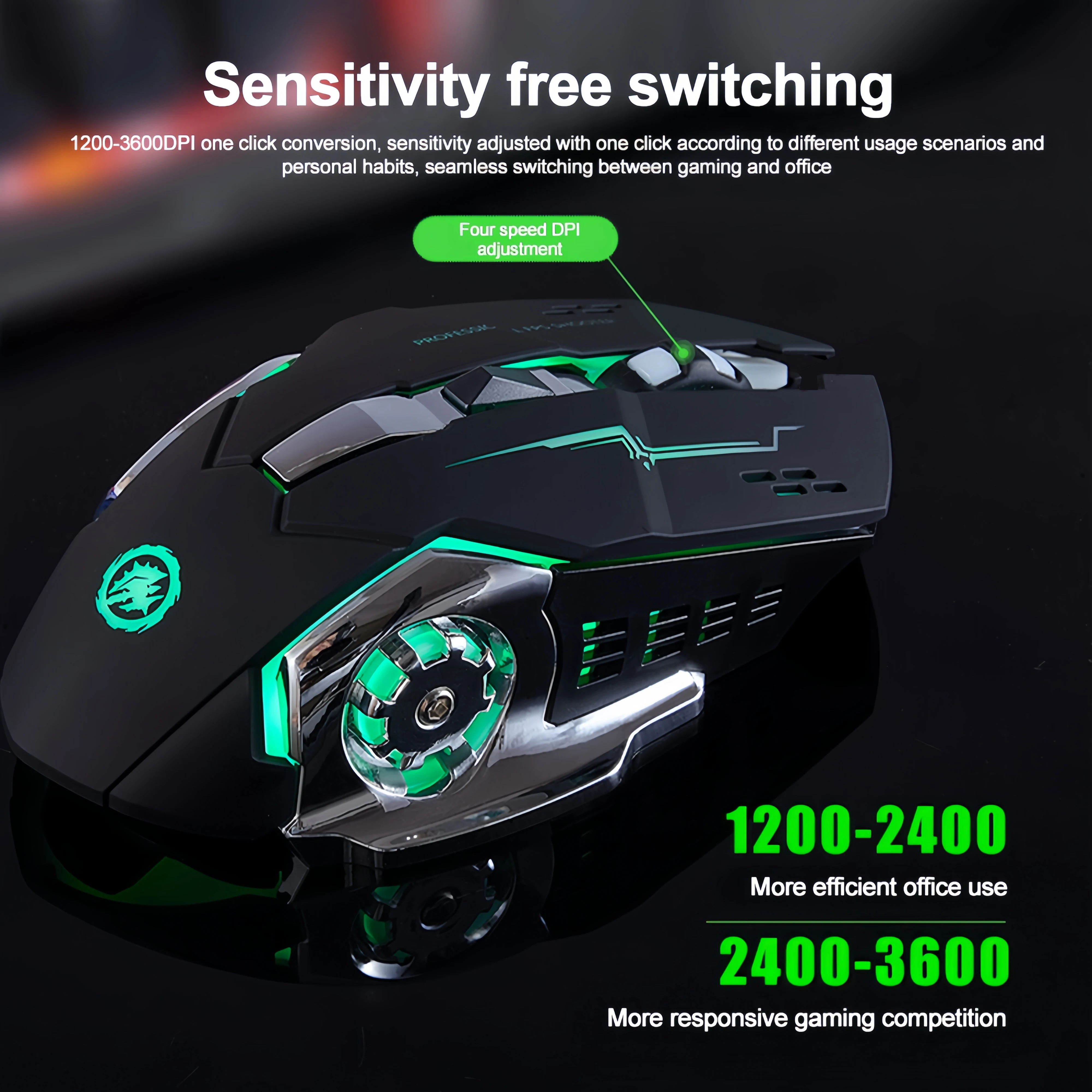 Bluetooth 5.2 Fare RGB Oyun Fa - Auto Mouse Mover incelemesi ve fiyatı